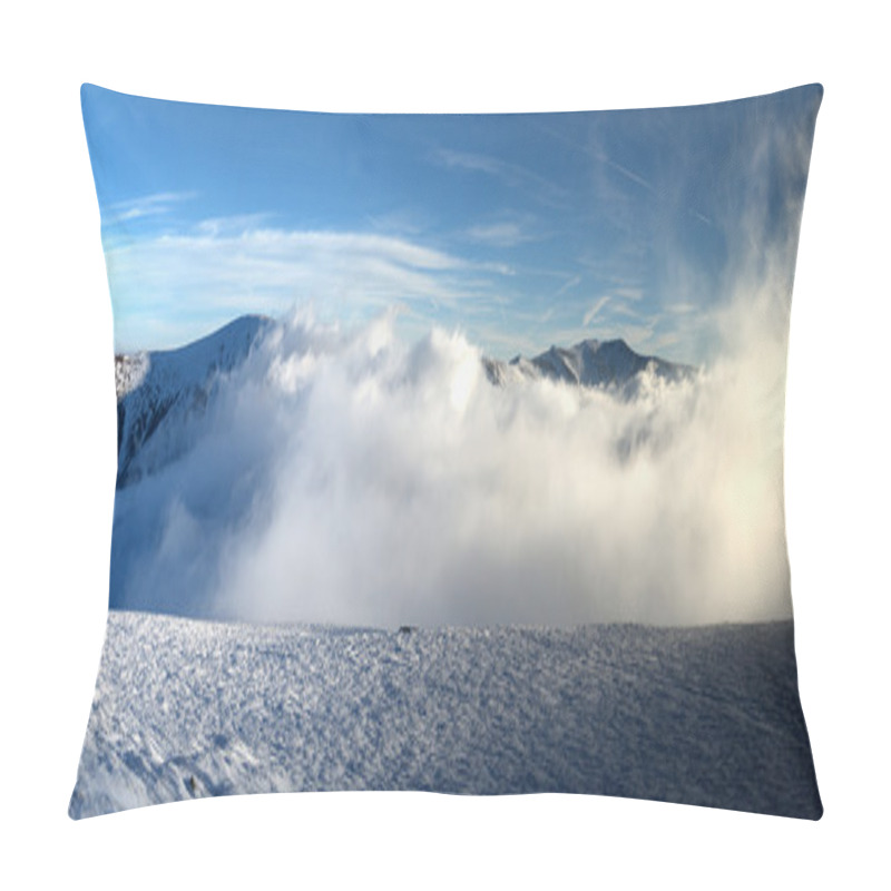 Personality  Beautiful Winter Landscape Pillow Covers