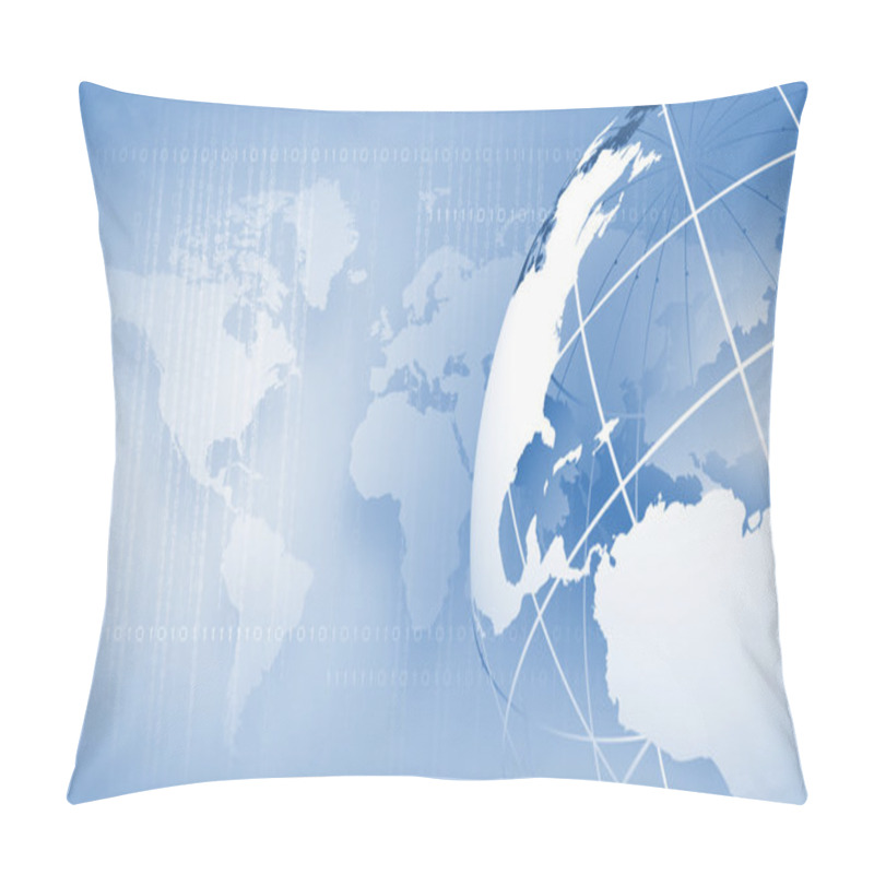 Personality  Globalization Concept Pillow Covers