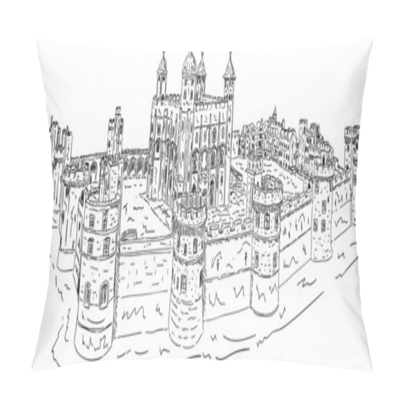 Personality  The Tower Of London Pillow Covers