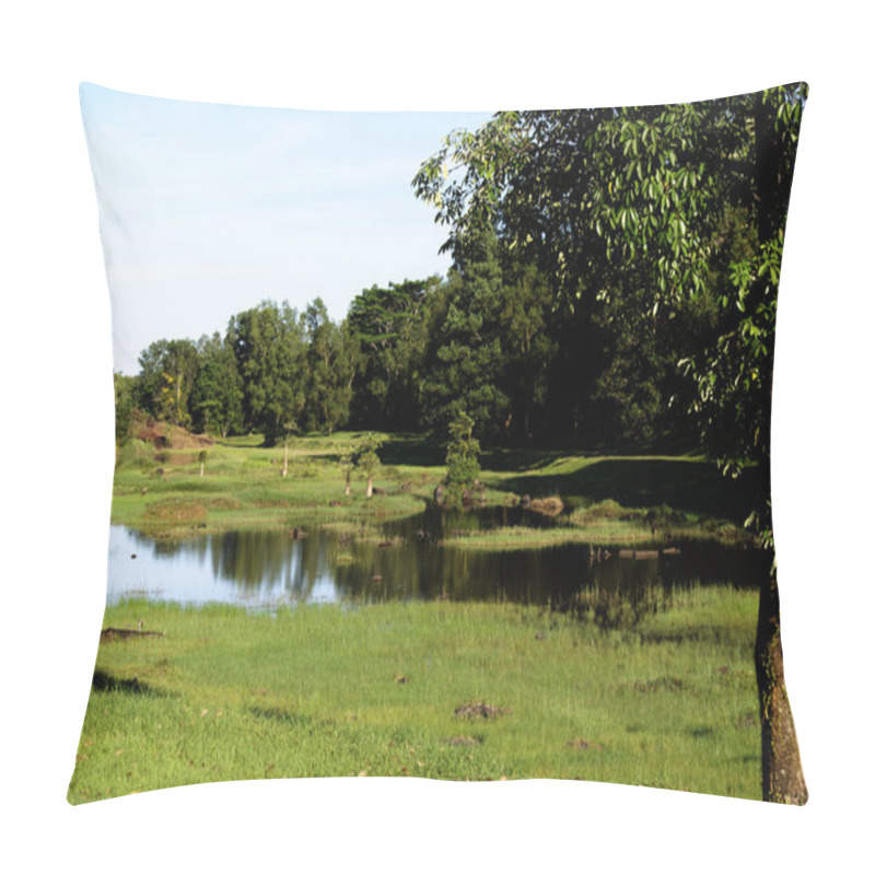 Personality  City Landscapes. Kuching. Borneo. Pillow Covers