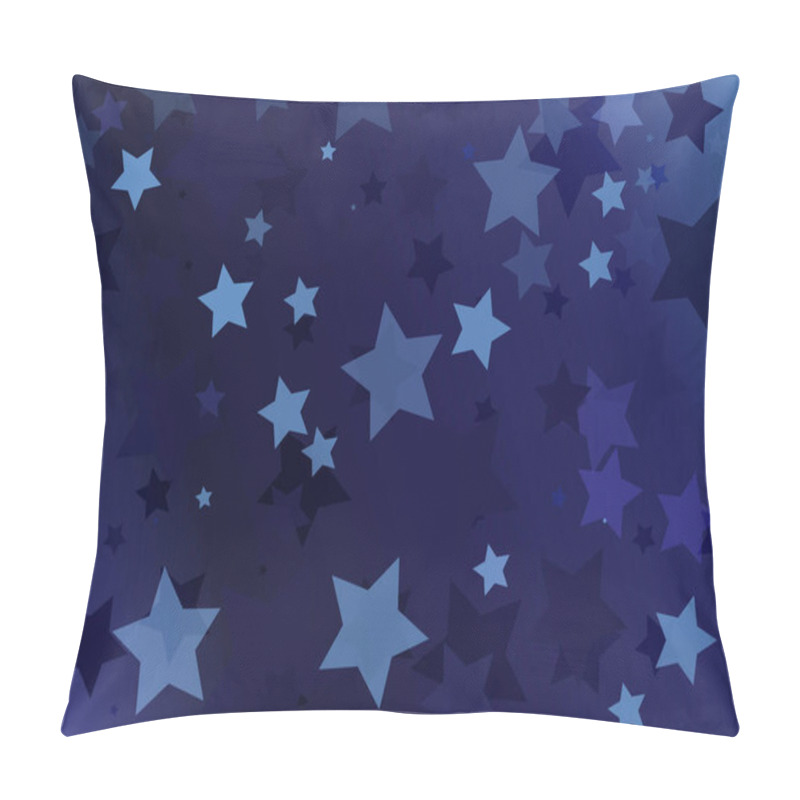 Personality  Abstract Background With Gloss Effect Stars, Template With Motion Texture, Shining Blurred Pattern Randomly On A Color Background Pillow Covers