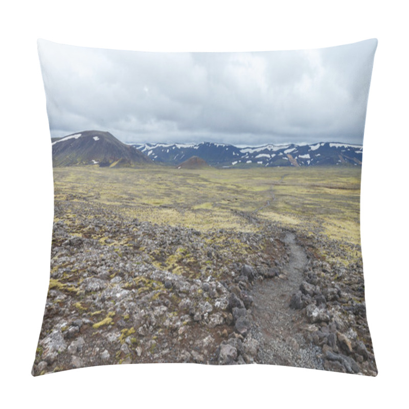 Personality  Volcanic Landscape Of Iceland Pillow Covers