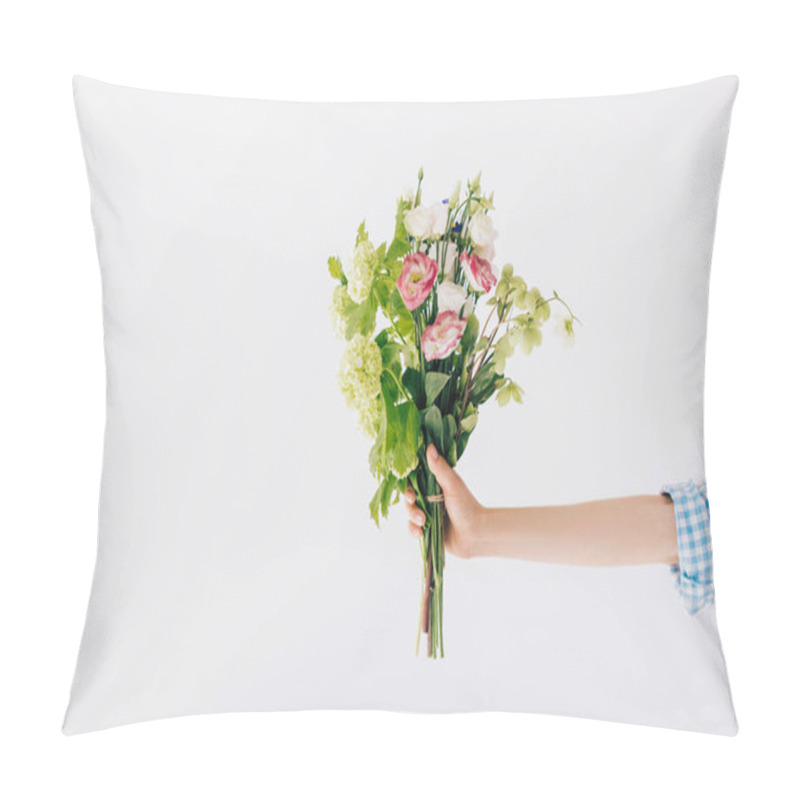 Personality  Bouquet Of Flowers Pillow Covers