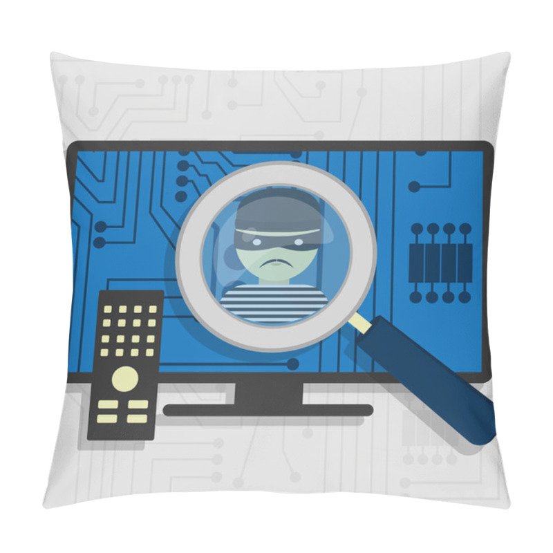 Personality  Malware Detected On Smart Tv Pillow Covers