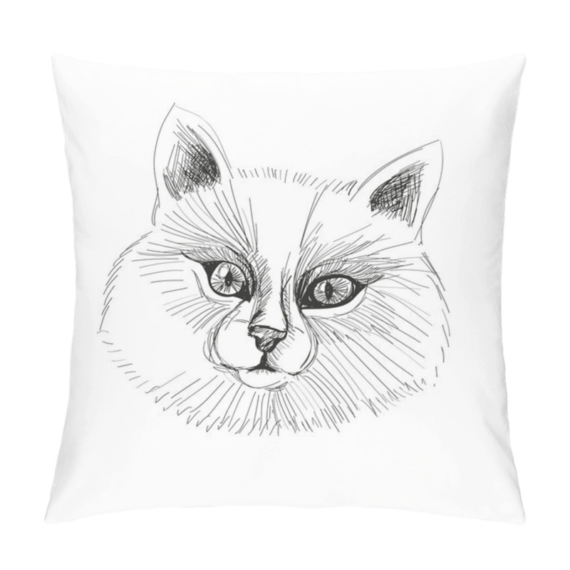 Personality  Wild Cat Pillow Covers