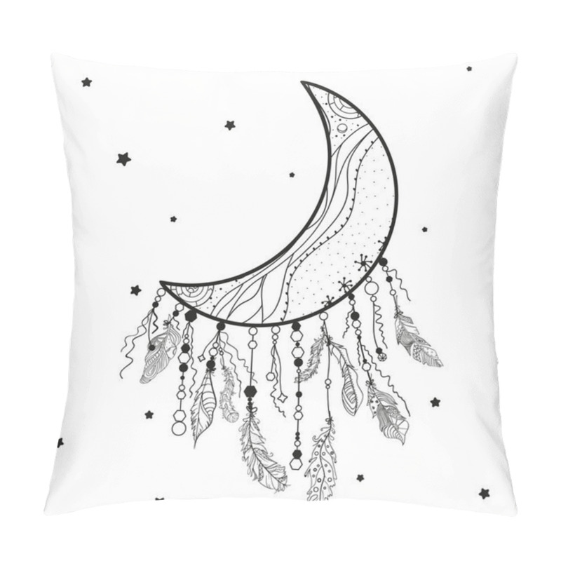 Personality  Illustration. Digital Art Pillow Covers