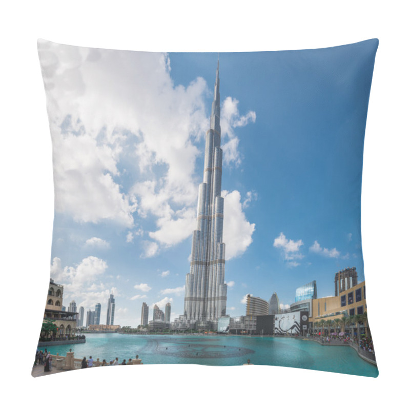 Personality  Burj Khalifa, The Tallest Building In The World Pillow Covers