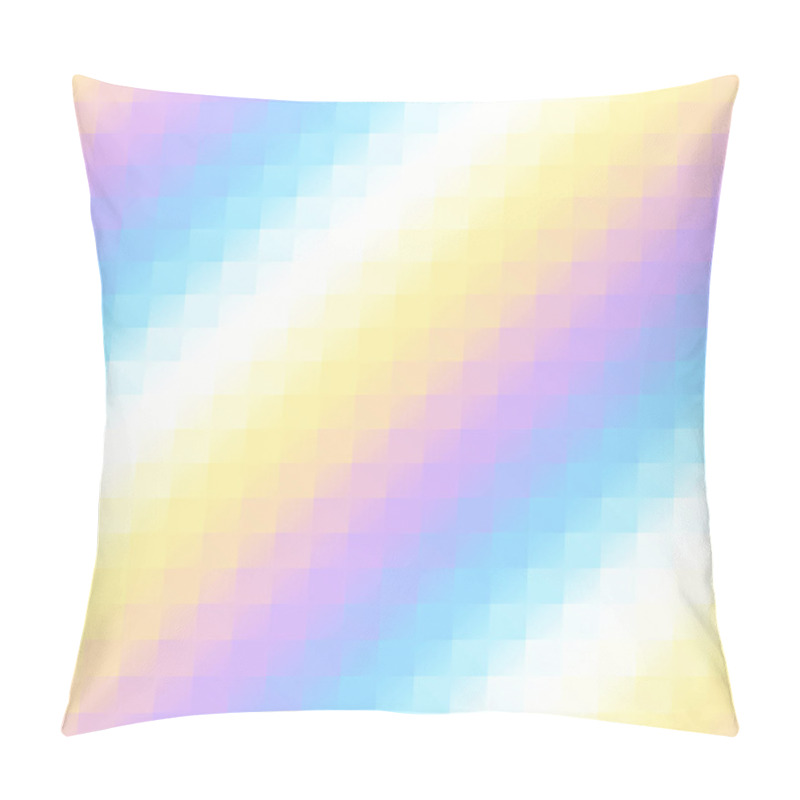 Personality  Abstract Seamless Geometric Regular Pattern. Diagonal Gradient Background. Vector Image. Pillow Covers