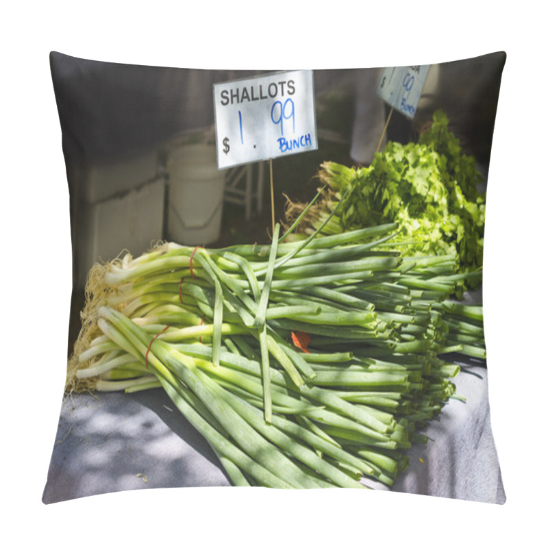 Personality  Shallots On Market Stall Pillow Covers