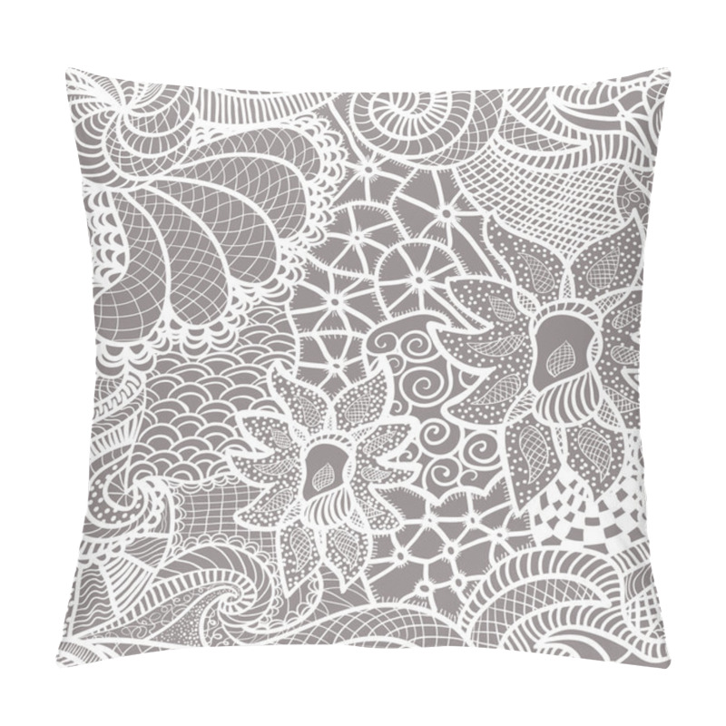 Personality  Hand Drawn Seamless Pattern Pillow Covers