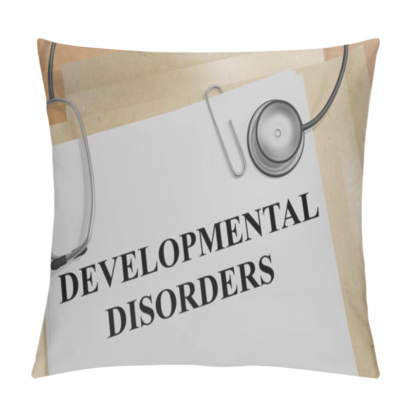 Personality  Developmental Disorders - Medical Concept Pillow Covers