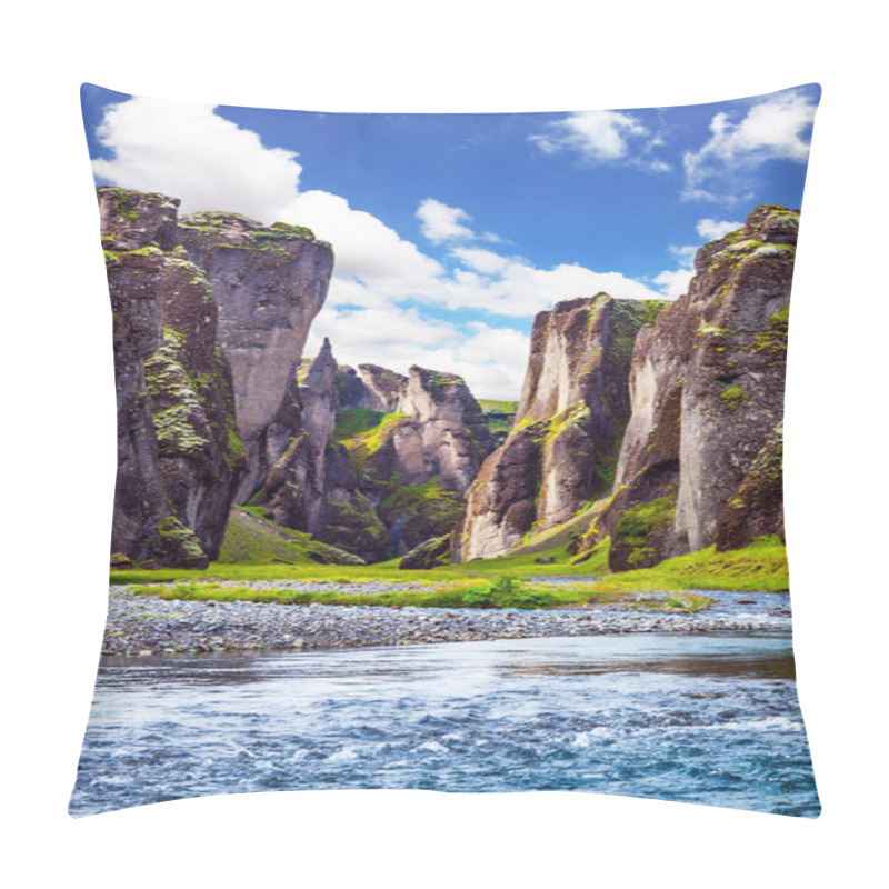 Personality  Canyon Of Tales And Legends In Iceland Pillow Covers