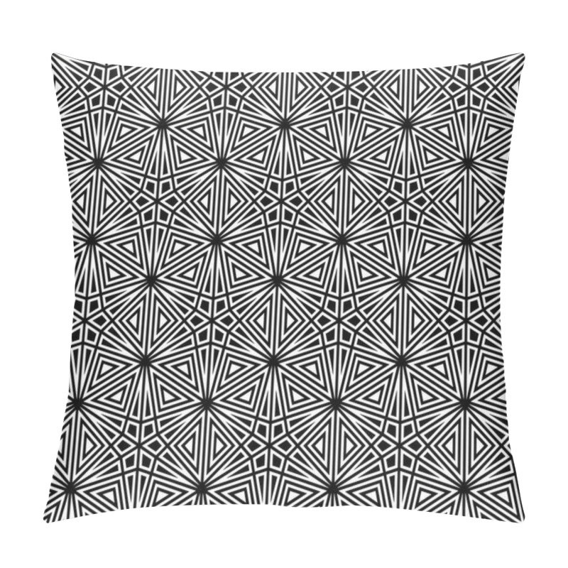 Personality  Seamless Traditional Japanese Kumiko Ornament Pillow Covers