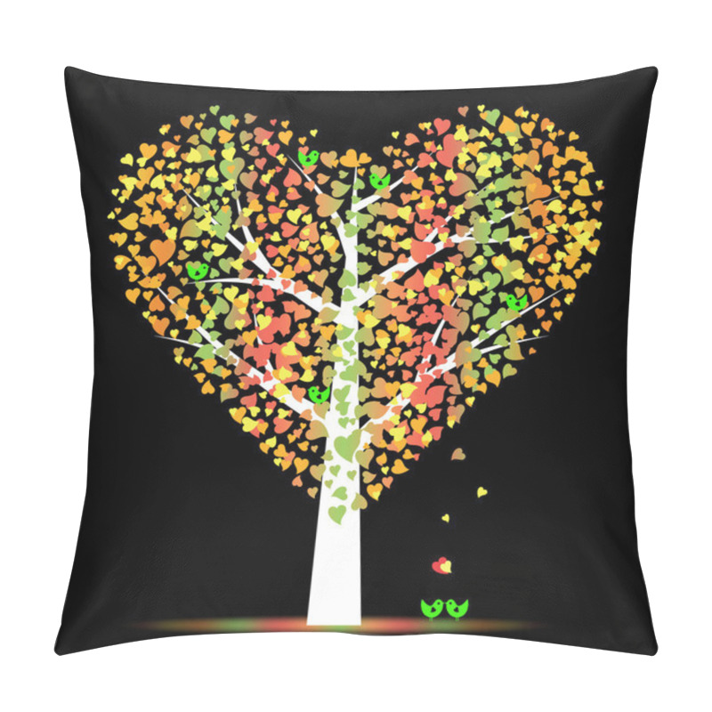 Personality  Valentine Tree Pillow Covers