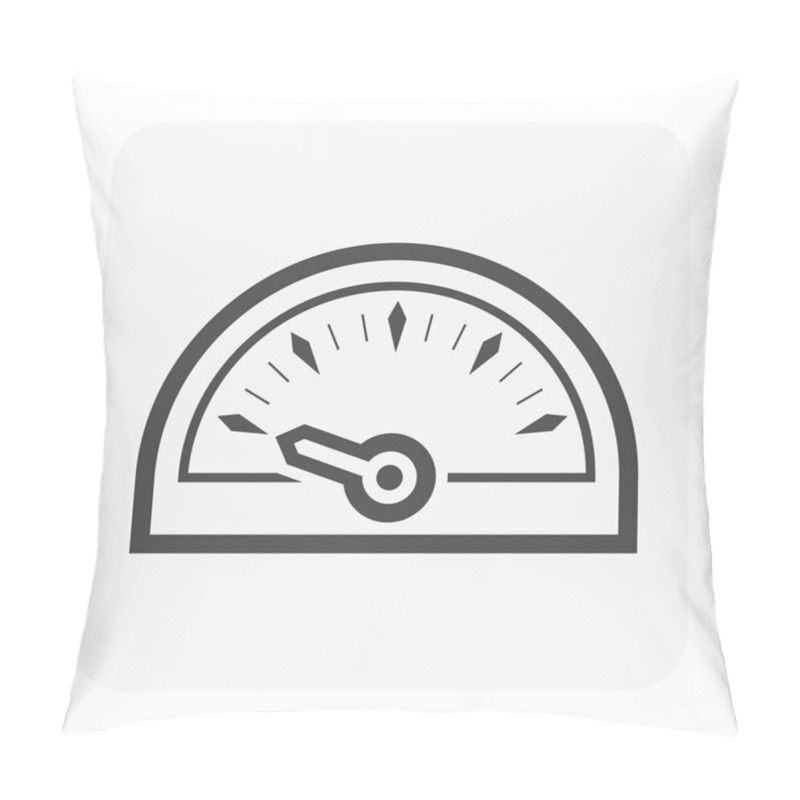 Personality  Gauge Meter Icon Pillow Covers