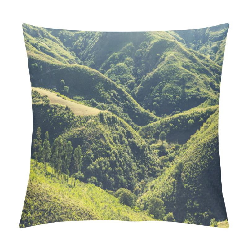 Personality  Summer Green Hills Pillow Covers