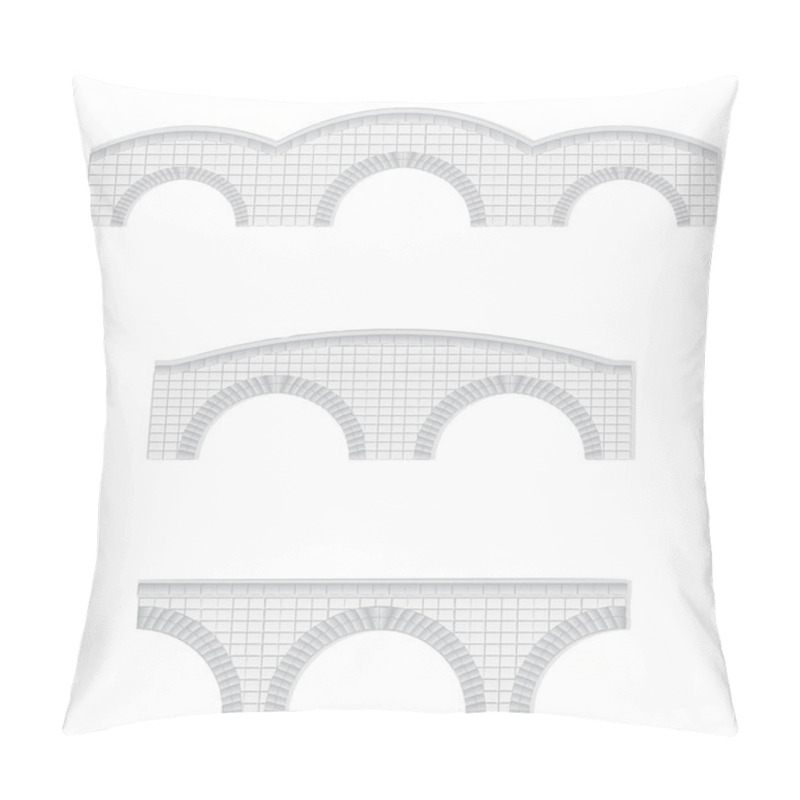 Personality  Stone Bridges Illustration Pillow Covers