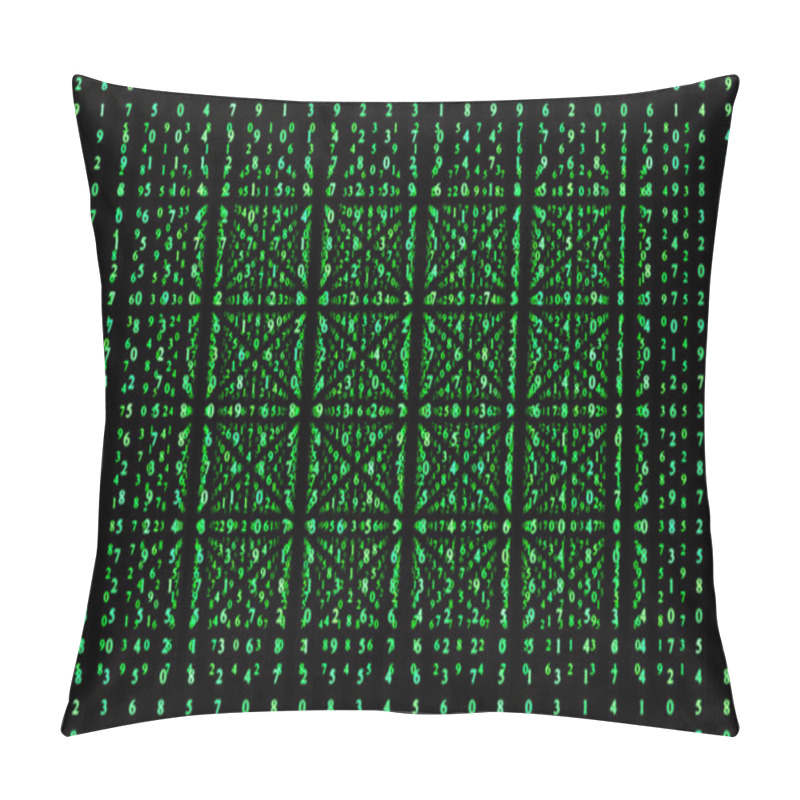 Personality  Numeric Abstract Background Pillow Covers