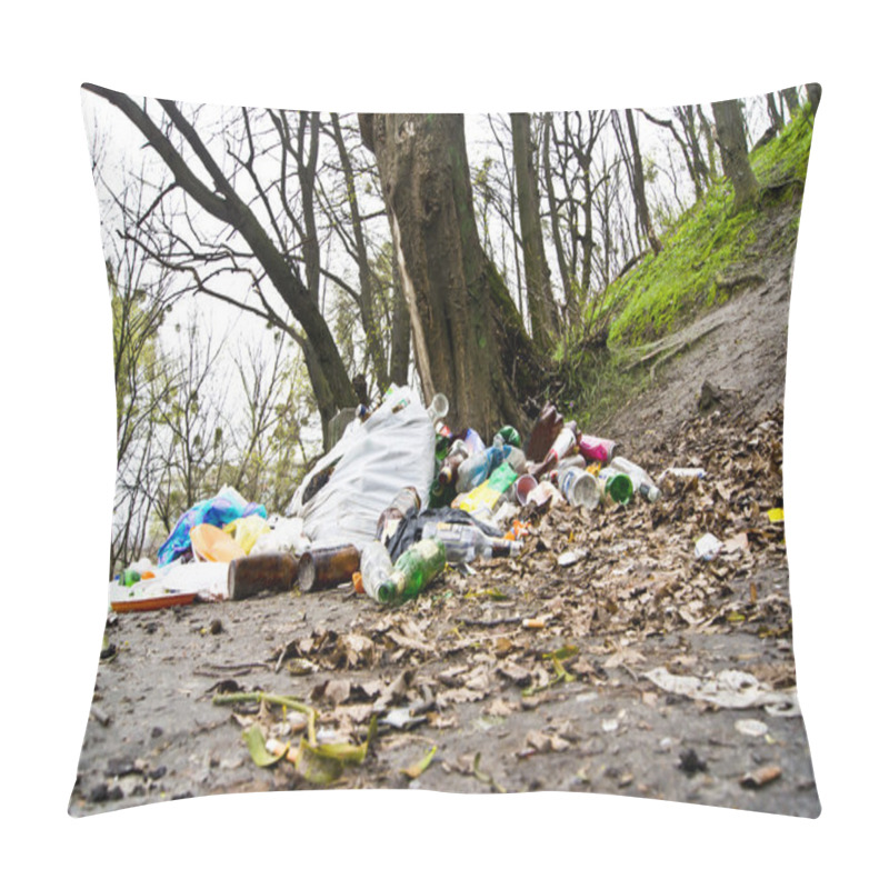 Personality  Trash Forest Pillow Covers