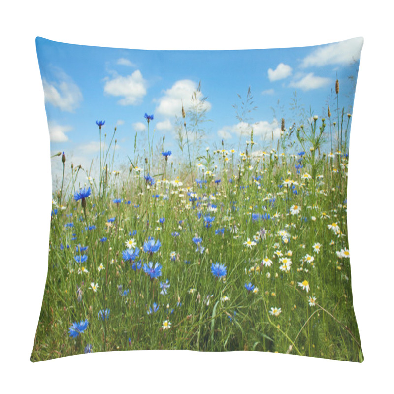 Personality  Summer Flowers Field Pillow Covers