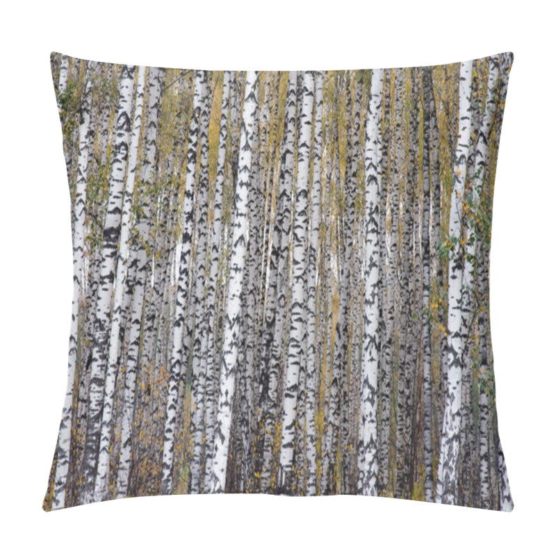 Personality  Autumn Birchwood Pillow Covers