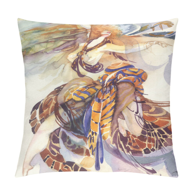 Personality  Allegory Of Paradise Bird Pillow Covers