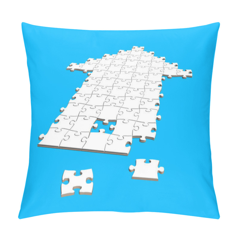 Personality  Puzzles In Arrow Shape Pillow Covers