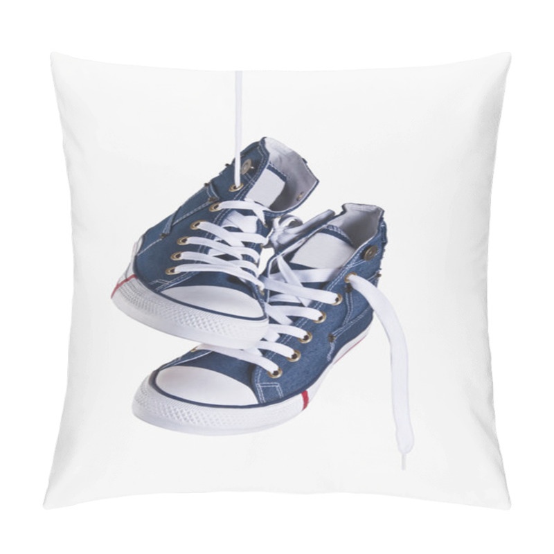 Personality  Pair Of Canvas Shoes Pillow Covers