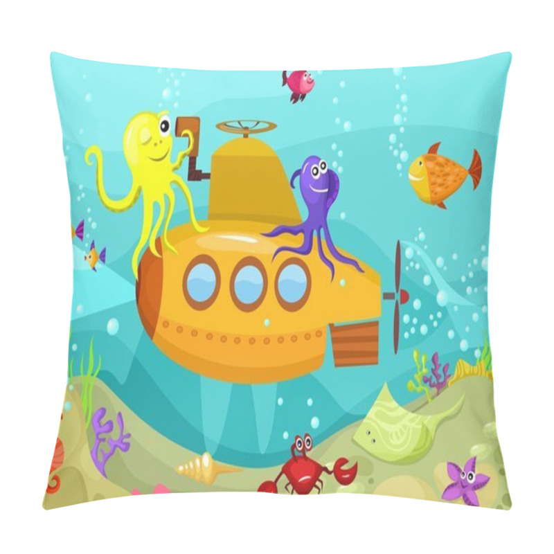 Personality  Submarine Pillow Covers