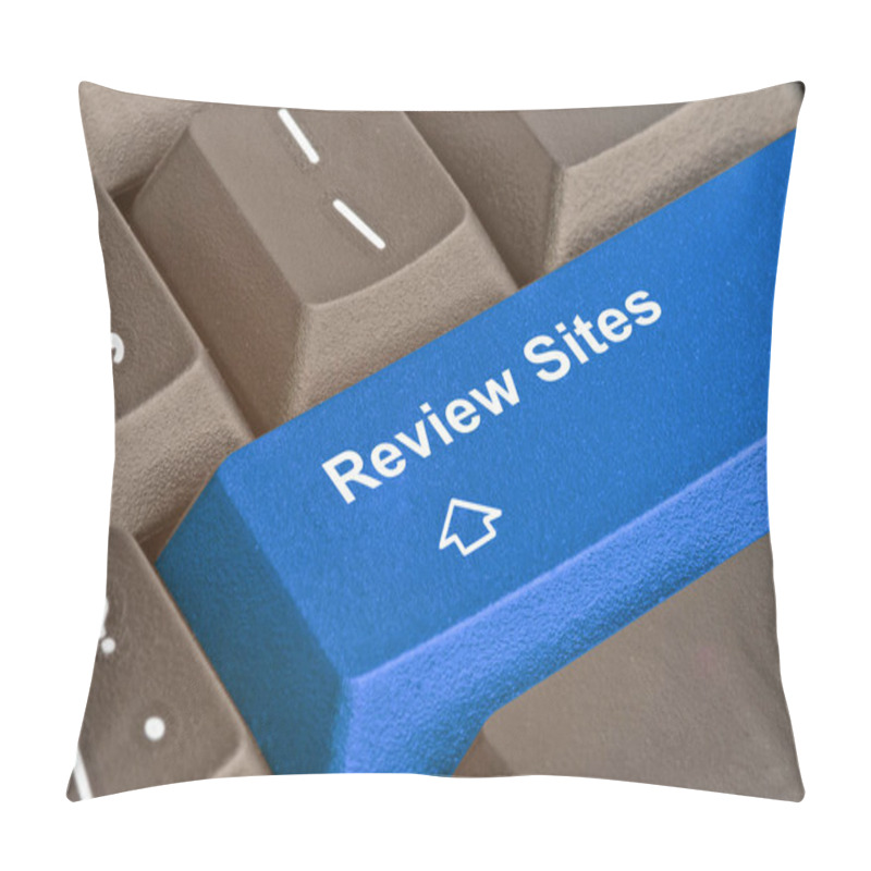 Personality  Keyboard With Key For Review Sites Pillow Covers