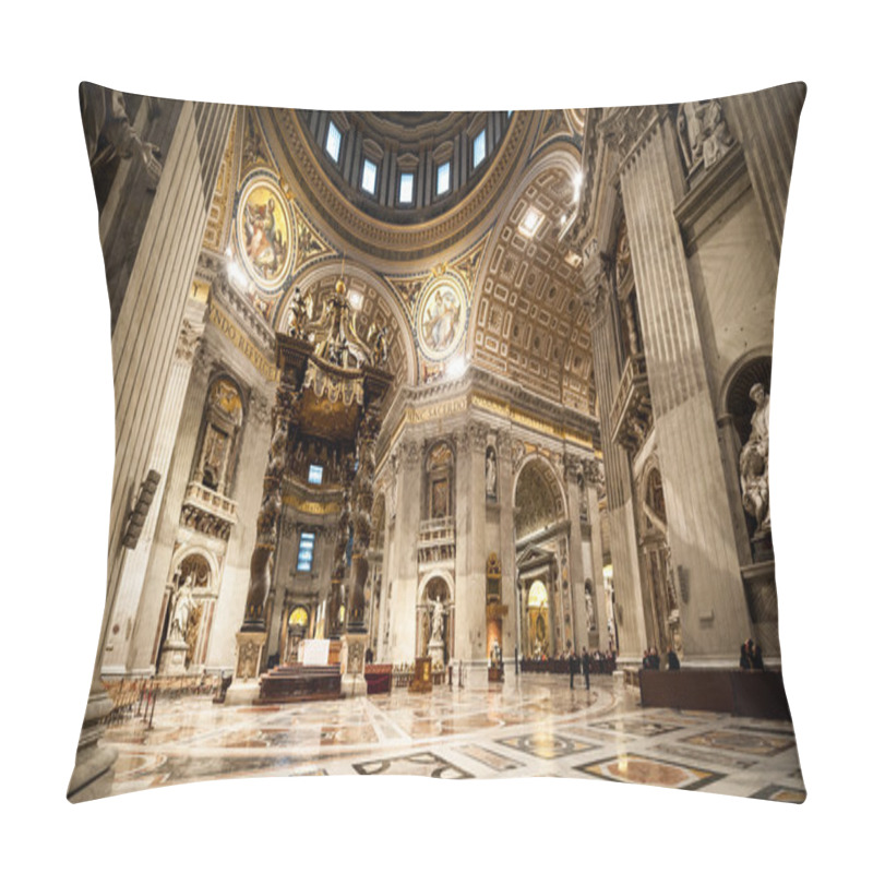 Personality  St. Peters Basilica In Vatican Inside Pillow Covers