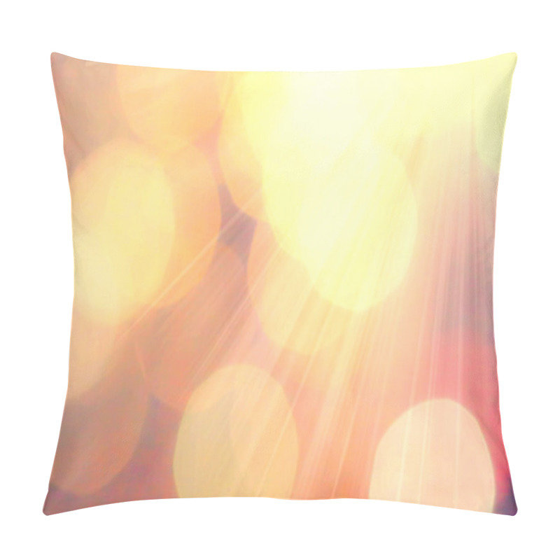 Personality  Abstract Background With Natural Bokeh Texture Pillow Covers