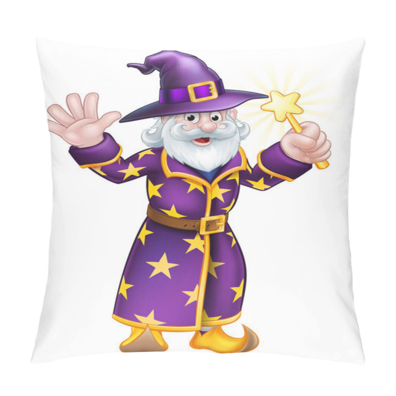 Personality  Wizard Cartoon Character Pillow Covers