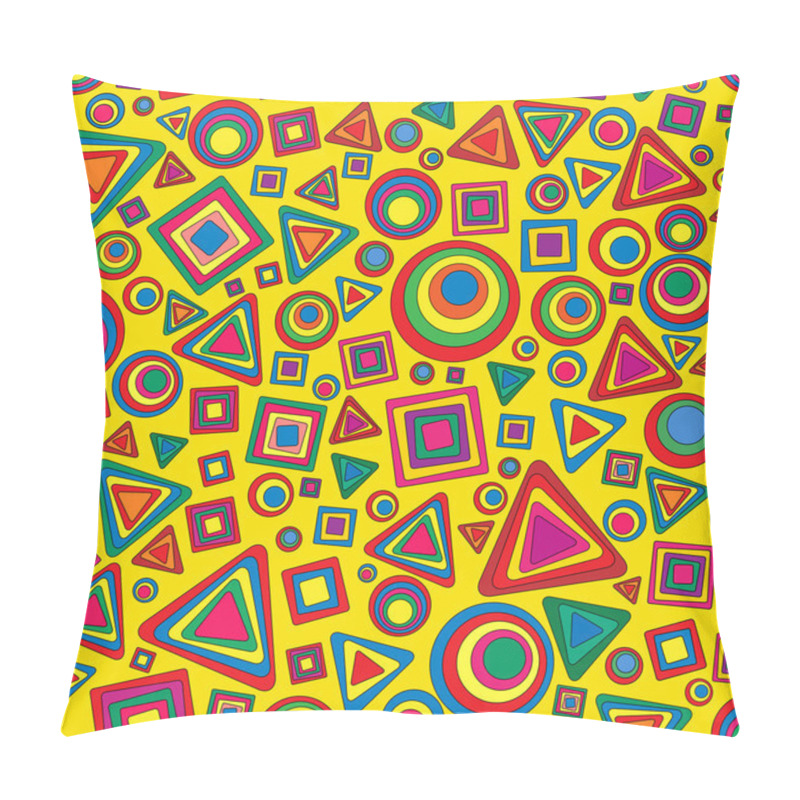 Personality  Seamless Vector Geometric Texture Pillow Covers