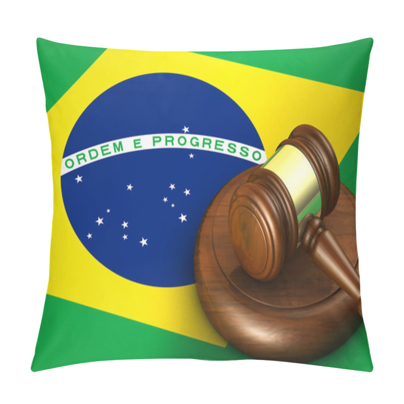 Personality  Brazil Law Legal System Concept Pillow Covers