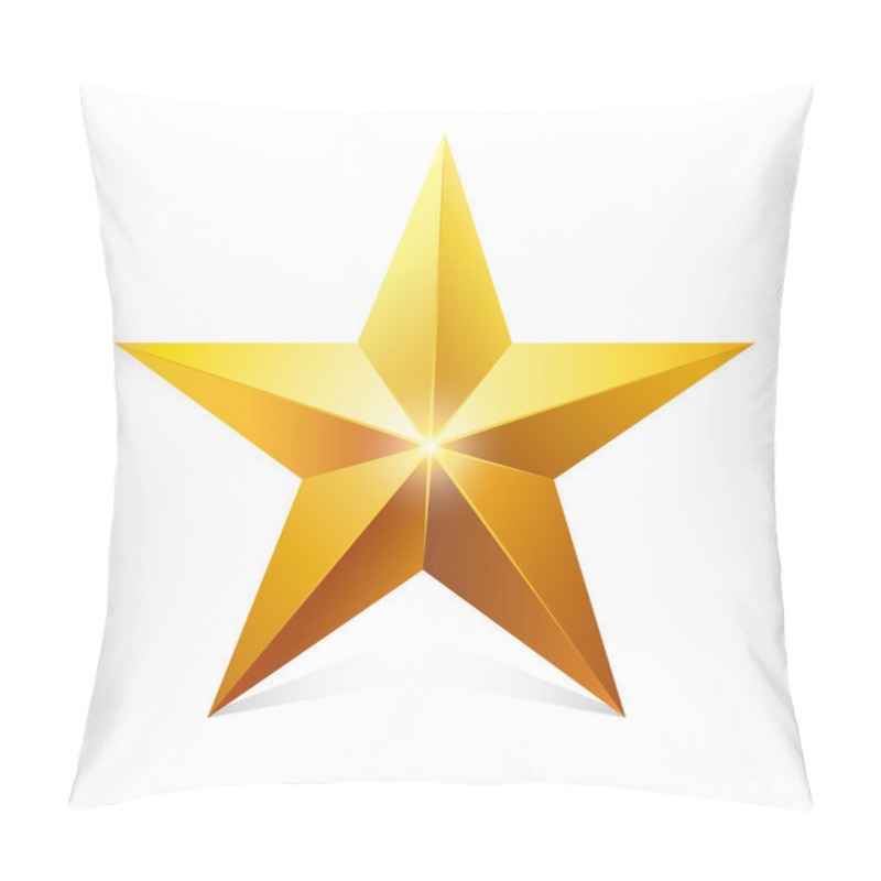 Personality  Gold Star. Pillow Covers