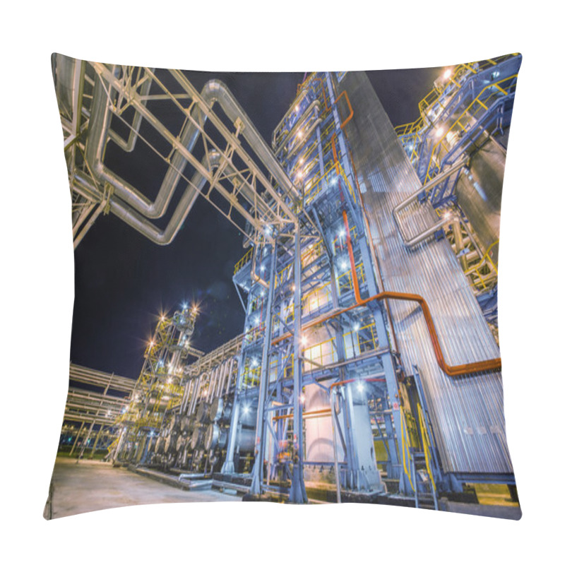 Personality  Oil And Gas Processing Plant Pillow Covers