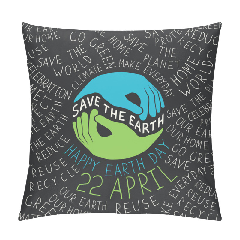 Personality  Earth Day Poster  Pillow Covers