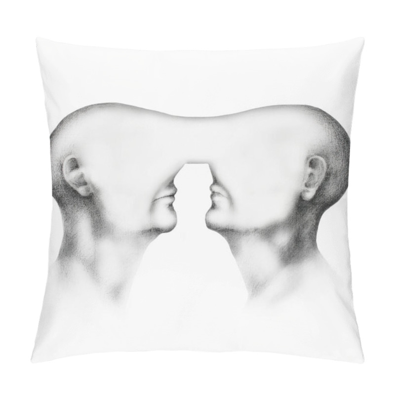 Personality  The Duplicity Men Pillow Covers