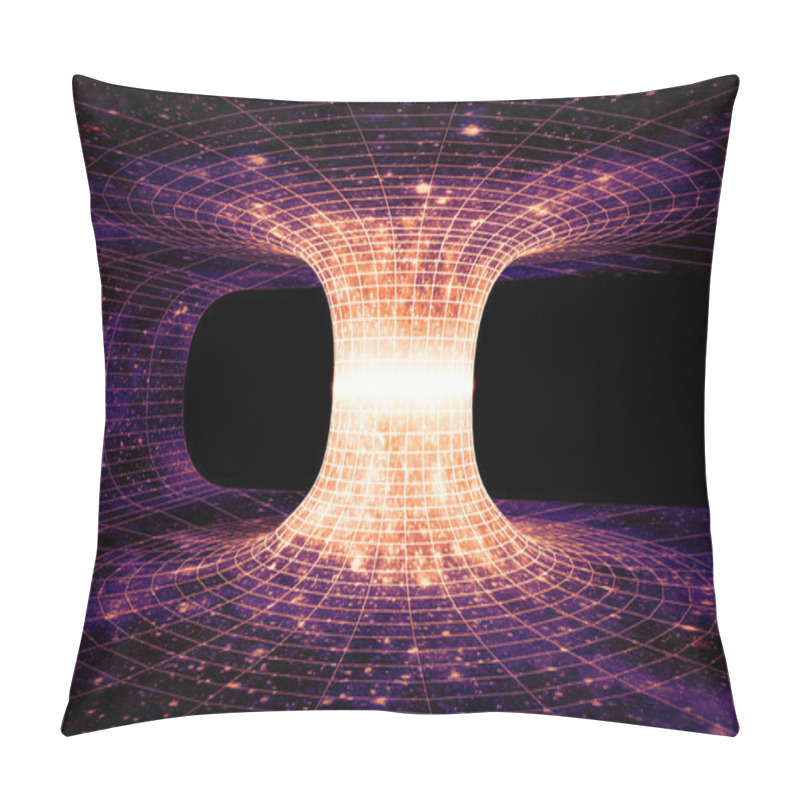 Personality  Hypothetical Shortcut Connecting Separate Points Pillow Covers