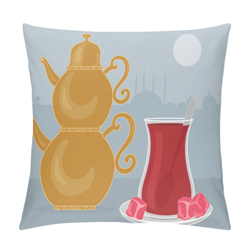 Personality  Turkish Tea Pillow Covers