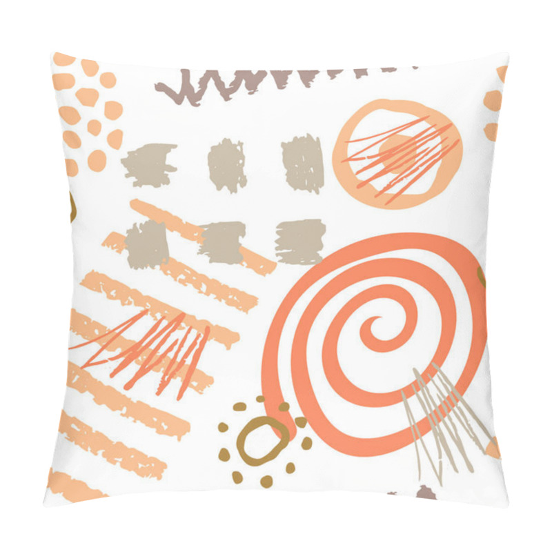 Personality  Seamless Vector Patterns. Pillow Covers