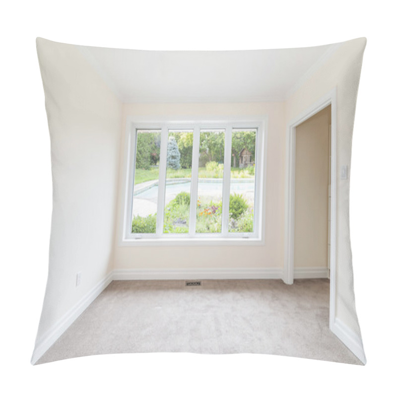 Personality  Empty Room Overlooking Backyard Pillow Covers