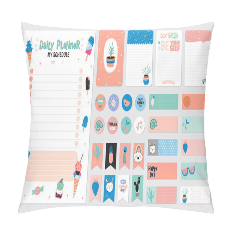 Personality  Planner Set 2 Pillow Covers