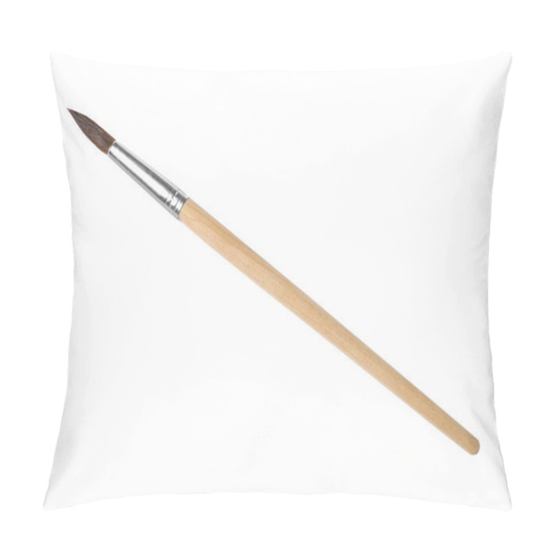 Personality  New Brush For Painting On White Background Pillow Covers