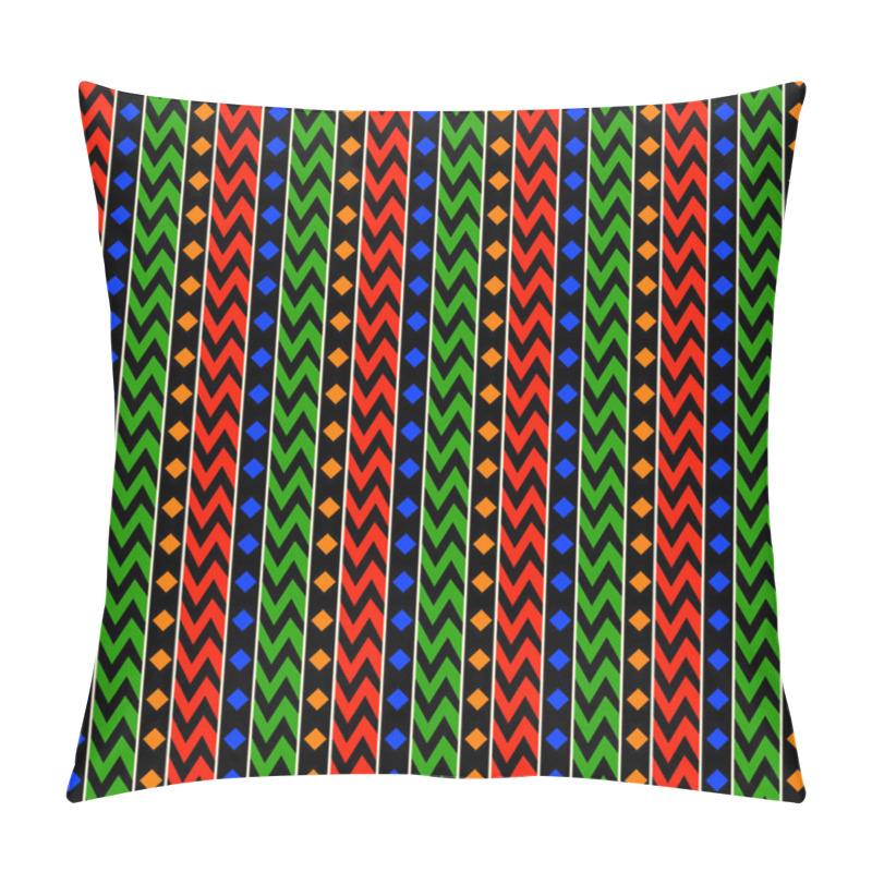 Personality  African Stripes Pattern Pillow Covers