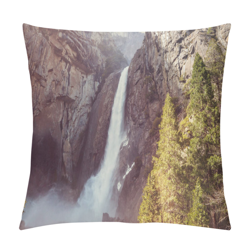 Personality  Beautiful Early Spring Landscapes In Yosemite National Park, Yosemite, USA Pillow Covers