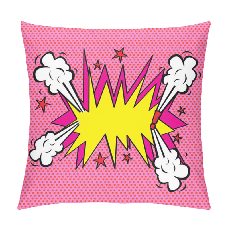 Personality  Explosion Comic Pillow Covers