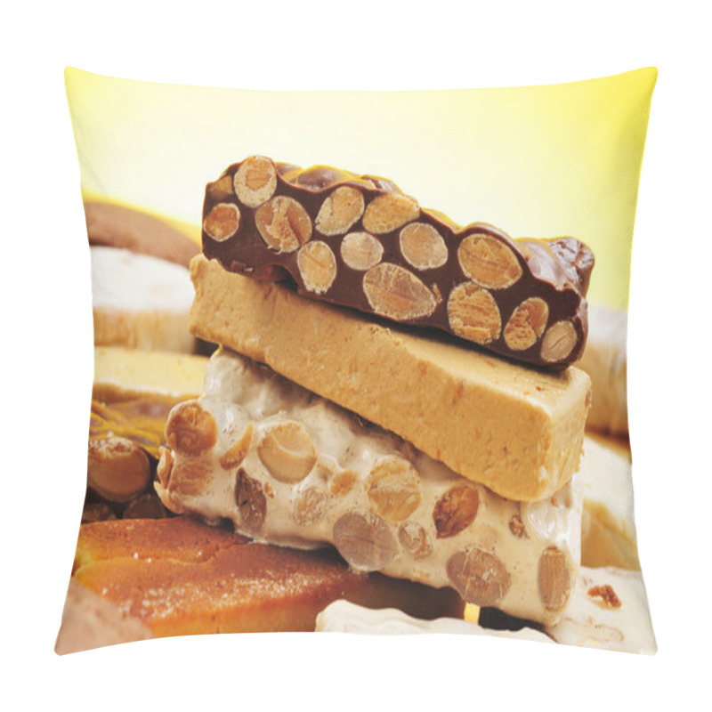 Personality  Turron, Polvorones And Mantecados, Typical Christmas Confections Pillow Covers