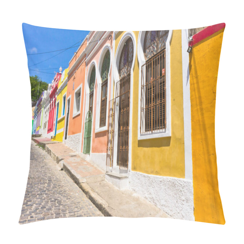 Personality  Olinda, Old City Street View, Brazil, South America Pillow Covers